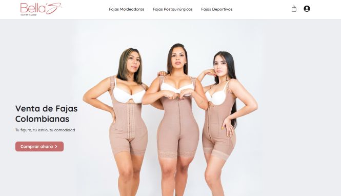 Captura de pantalla del sitio web Grupo Elivo